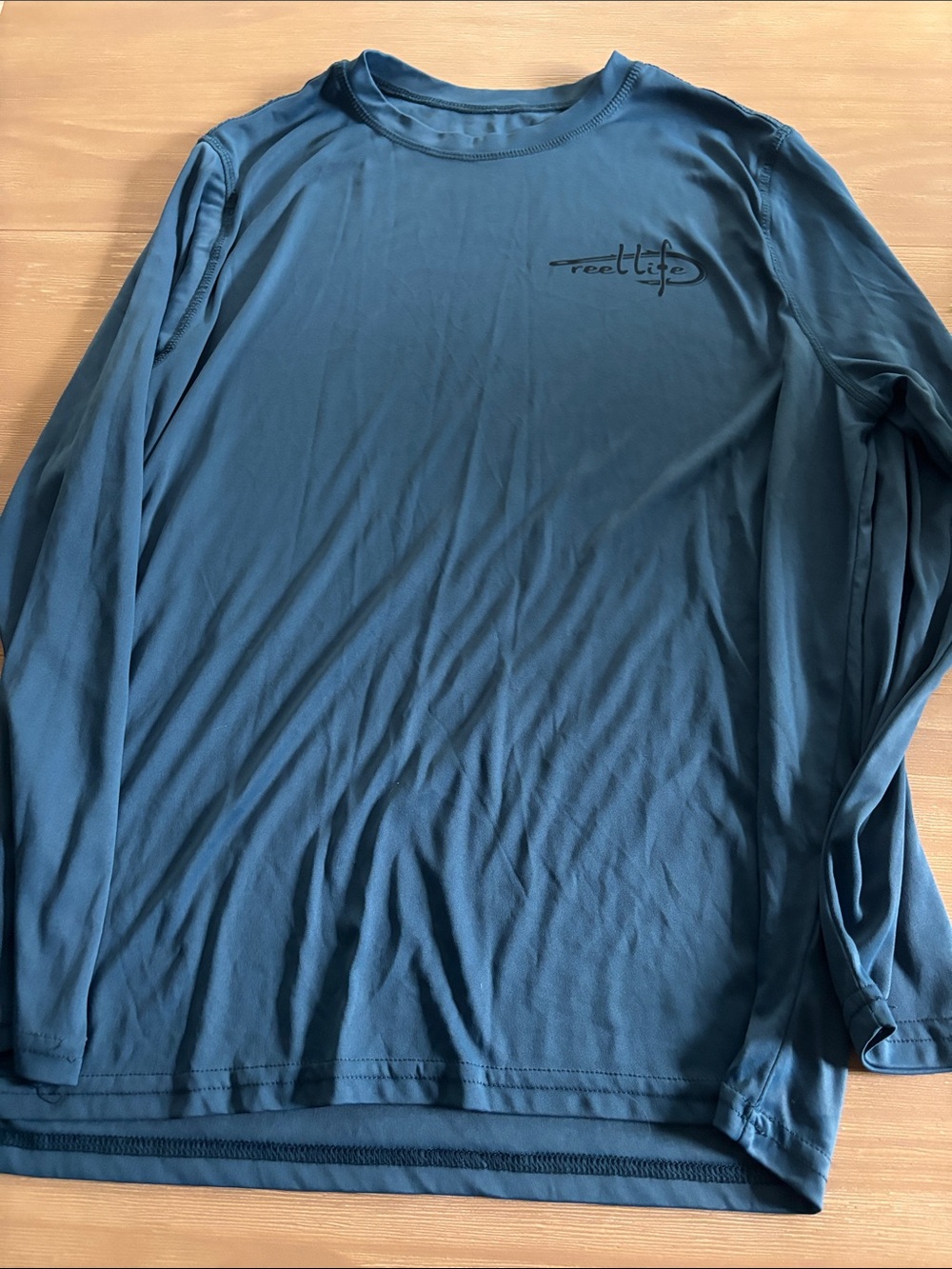 Reef Long Sleeve Performance Tee - Teal